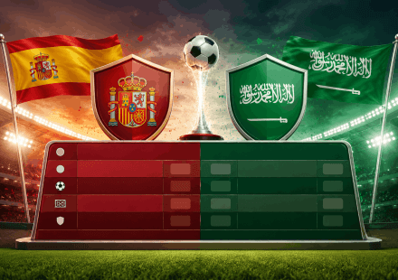 Klasemen Spain Vs Saudi Arabia
