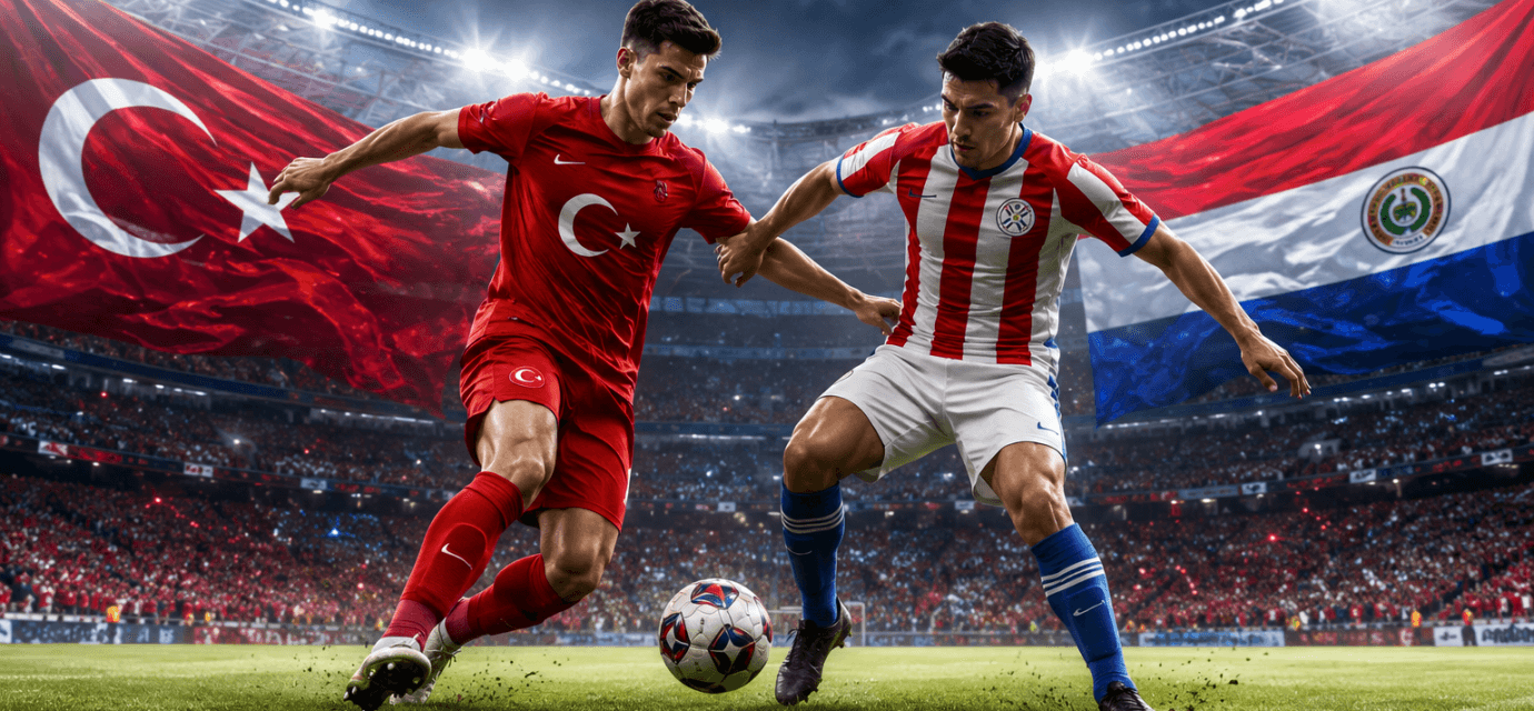 Pertandingan Turki vs Paraguay
