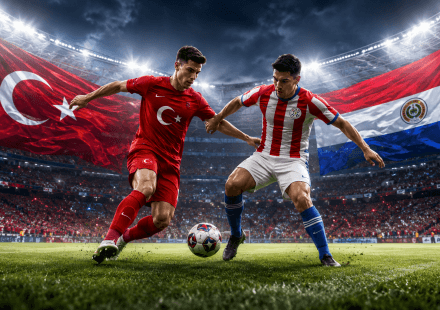 Pertandingan Turki vs Paraguay