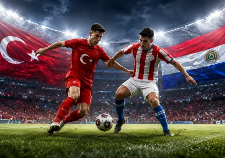 Pertandingan Turki vs Paraguay