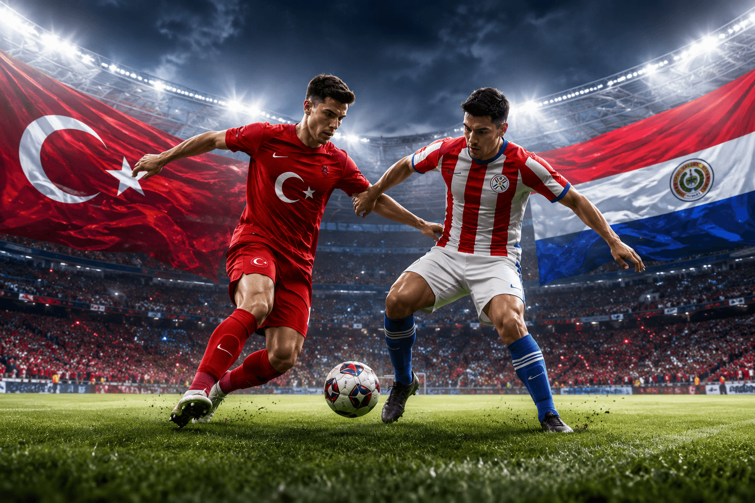 Pertandingan Turki vs Paraguay