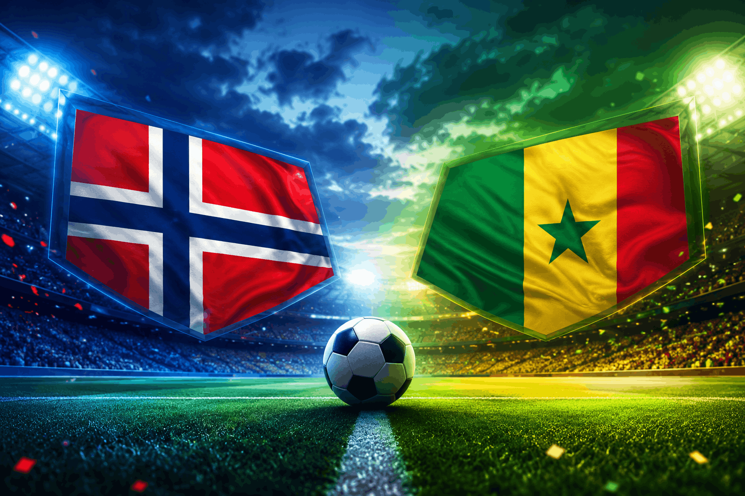 Skor Norwegia Vs Senegal