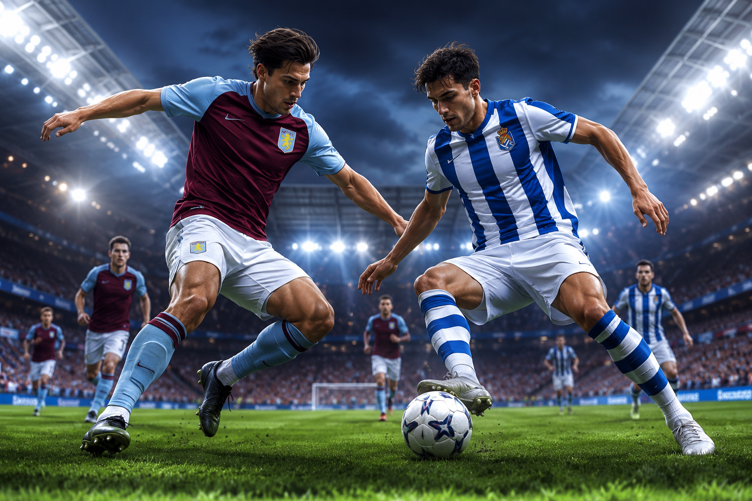 Aston Villa Vs Real Sociedad