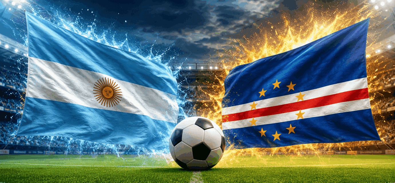 Hasil Argentina Vs Cabo Verde