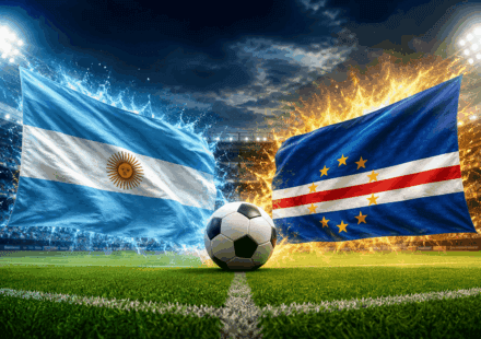 Hasil Argentina Vs Cabo Verde