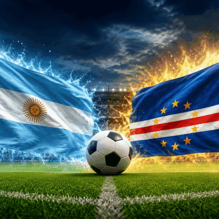 Hasil Argentina Vs Cabo Verde