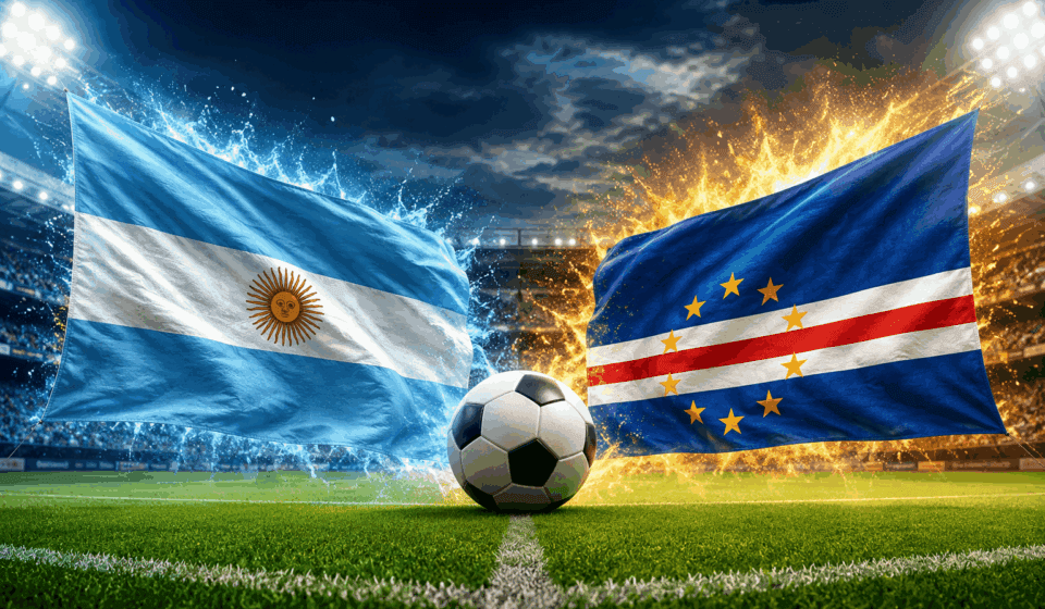 Hasil Argentina Vs Cabo Verde