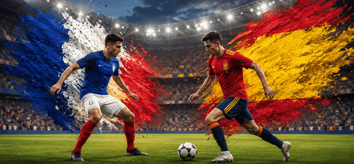 Hasil Prancis Vs Spanyol