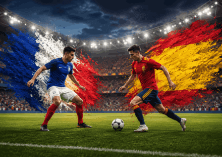 Hasil Prancis Vs Spanyol