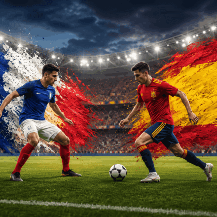 Hasil Prancis Vs Spanyol