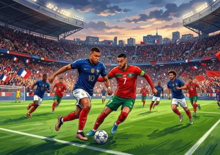 Head To Head Pertandingan France vs Morocco