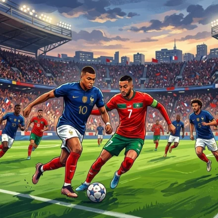 Head To Head Pertandingan France vs Morocco