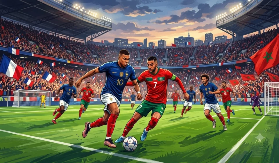 Head To Head Pertandingan France vs Morocco