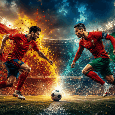 Highlight Spanyol Vs Portugal