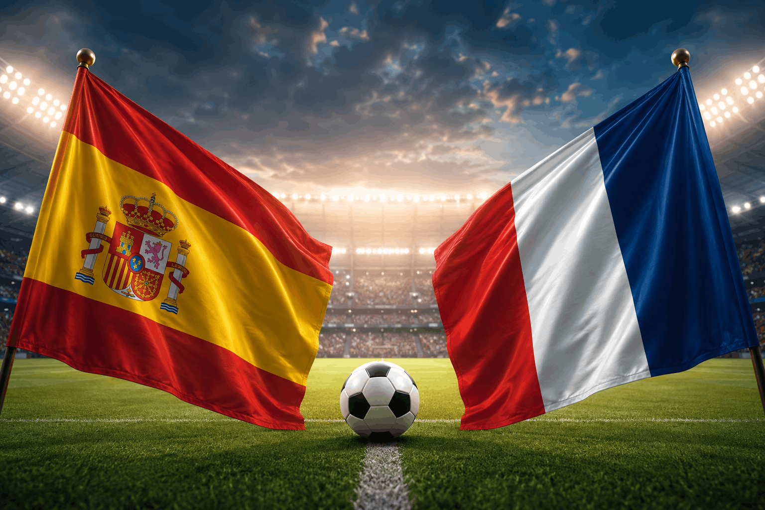 Jadwal Spain Vs France