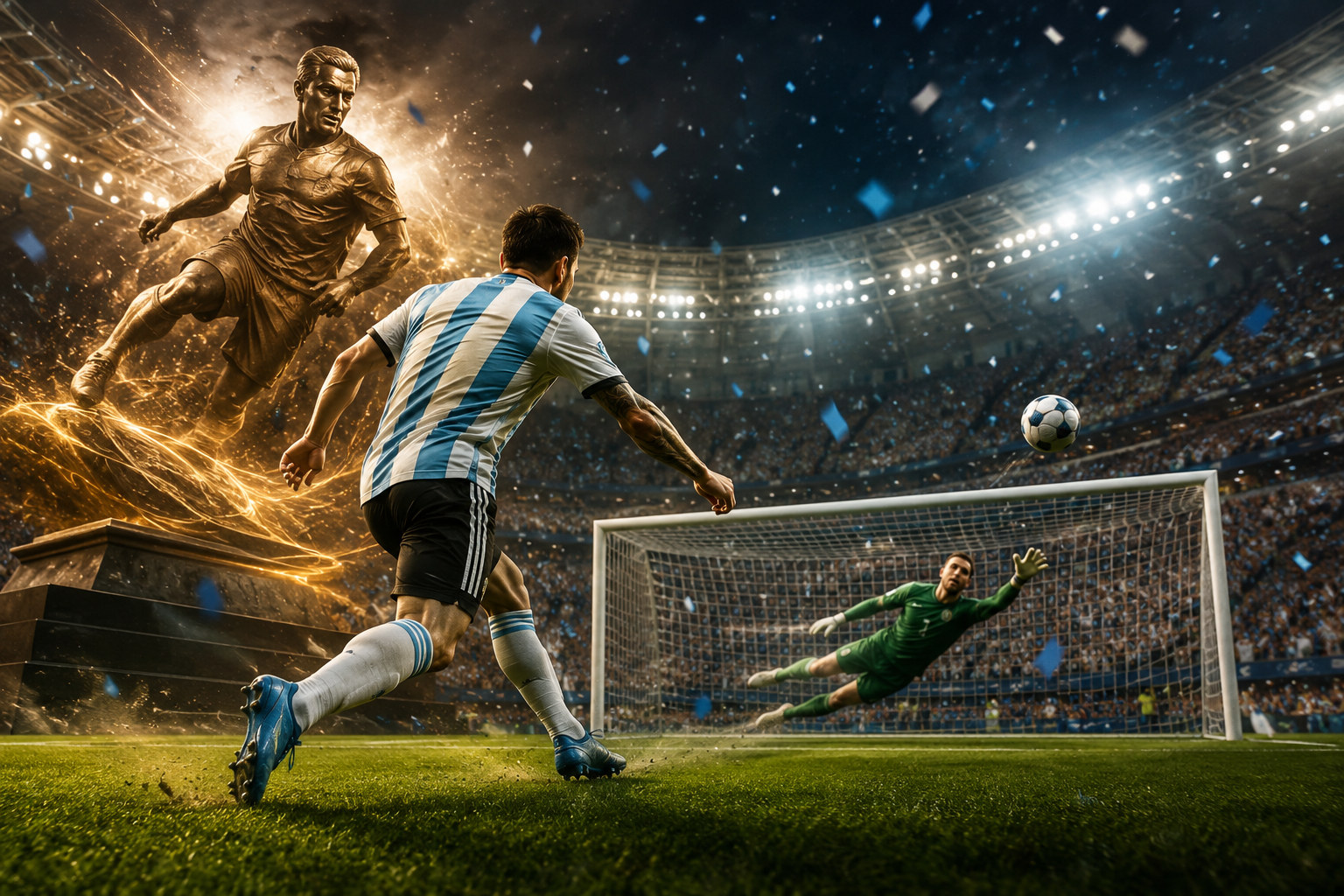 Messi Samai Rekor Puskas Sejarah Baru