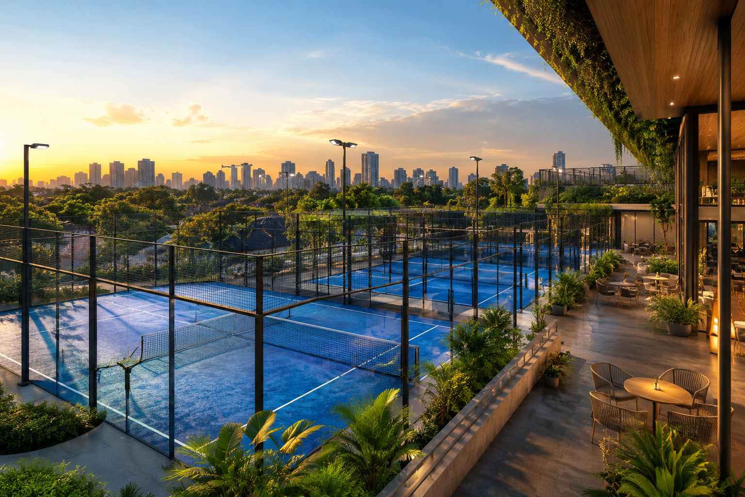 Padel Haven Jakarta South Jakarta City