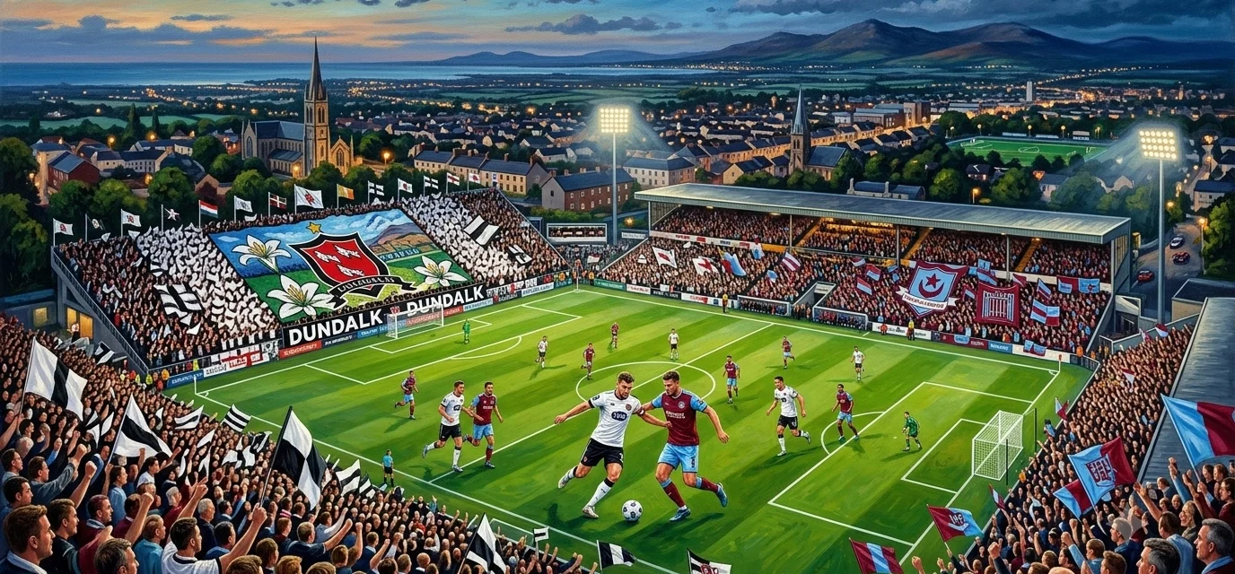 Susunan Pemain Pertandingan Dundalk vs Drogheda United