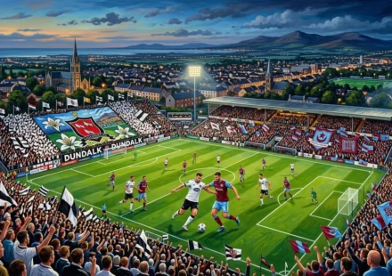 Susunan Pemain Pertandingan Dundalk vs Drogheda United