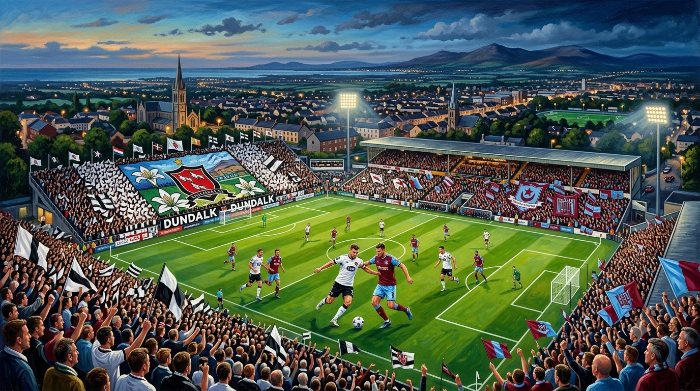 Susunan Pemain Pertandingan Dundalk vs Drogheda United