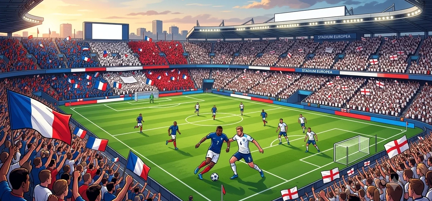 Pertandingan France vs England