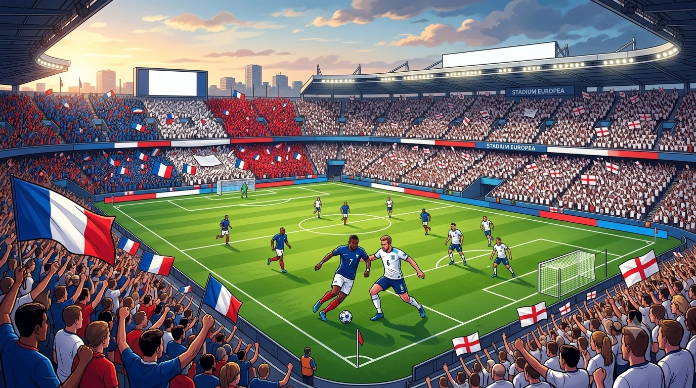 Pertandingan France vs England