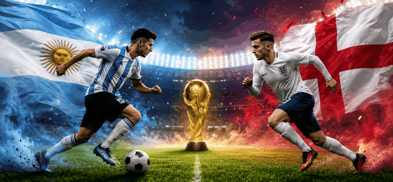Prediksi Argentina vs Inggris Semifinal