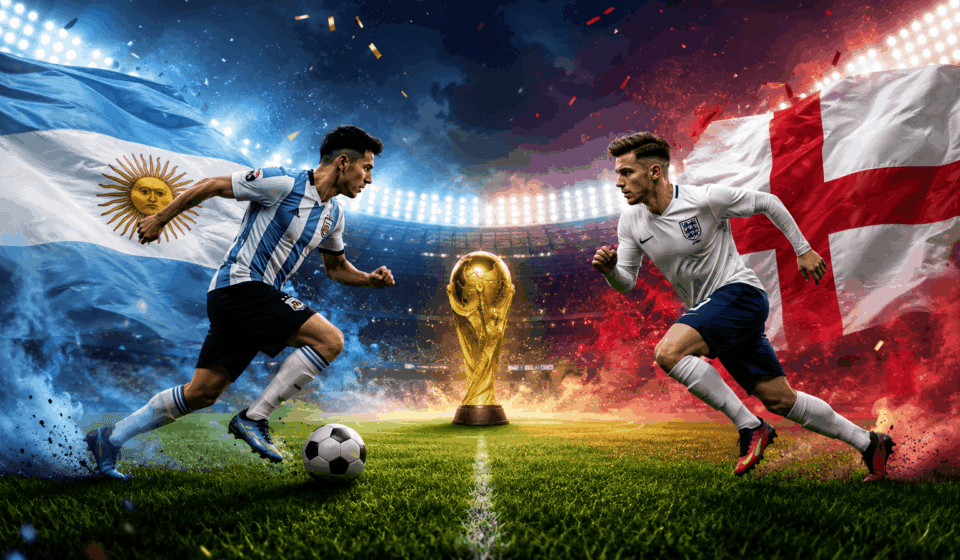 Prediksi Argentina vs Inggris Semifinal