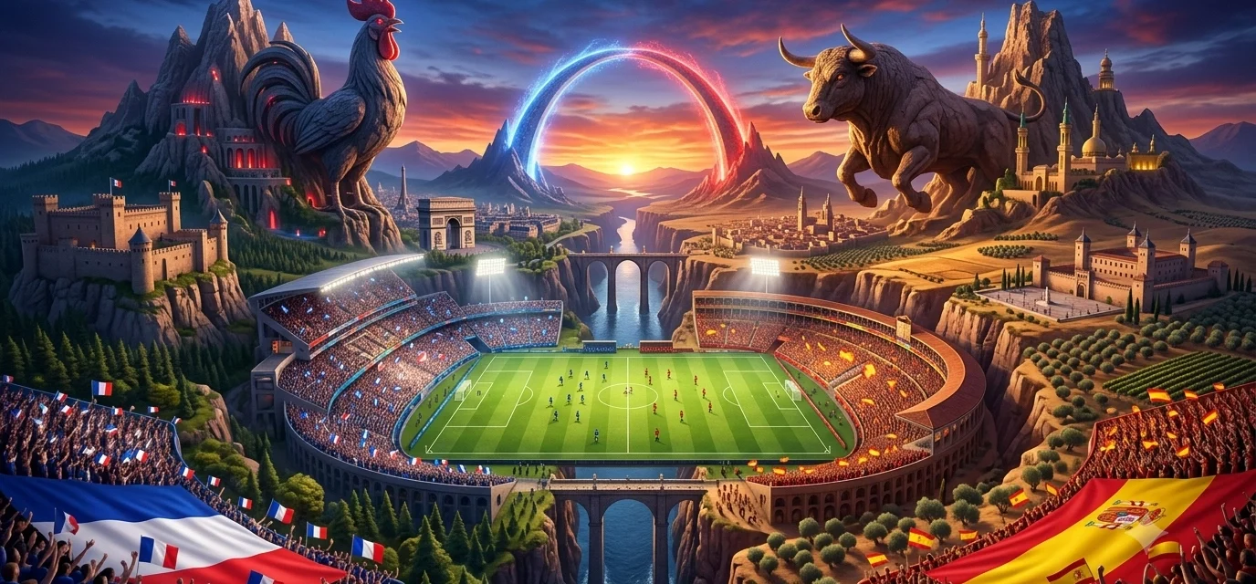 Prediksi Pertandingan France vs Spain