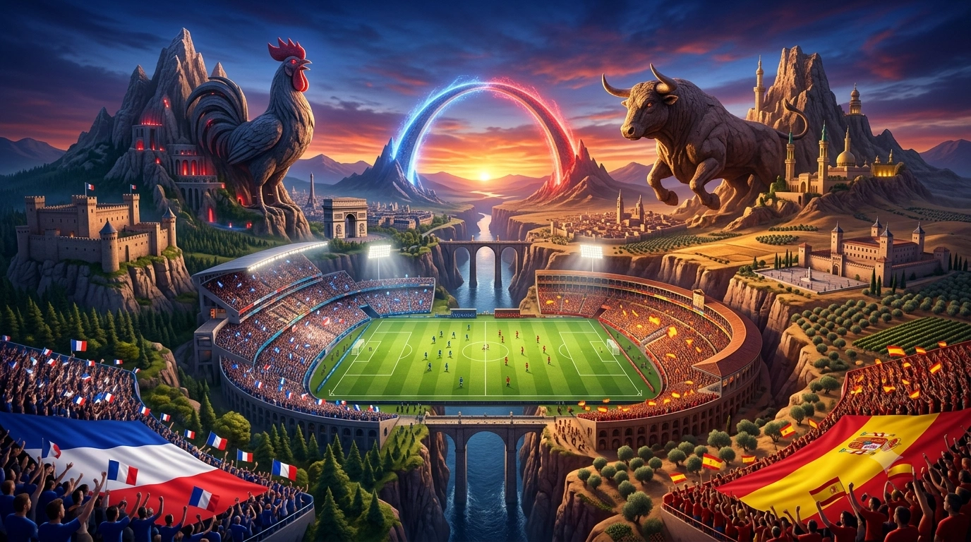 Prediksi Pertandingan France vs Spain