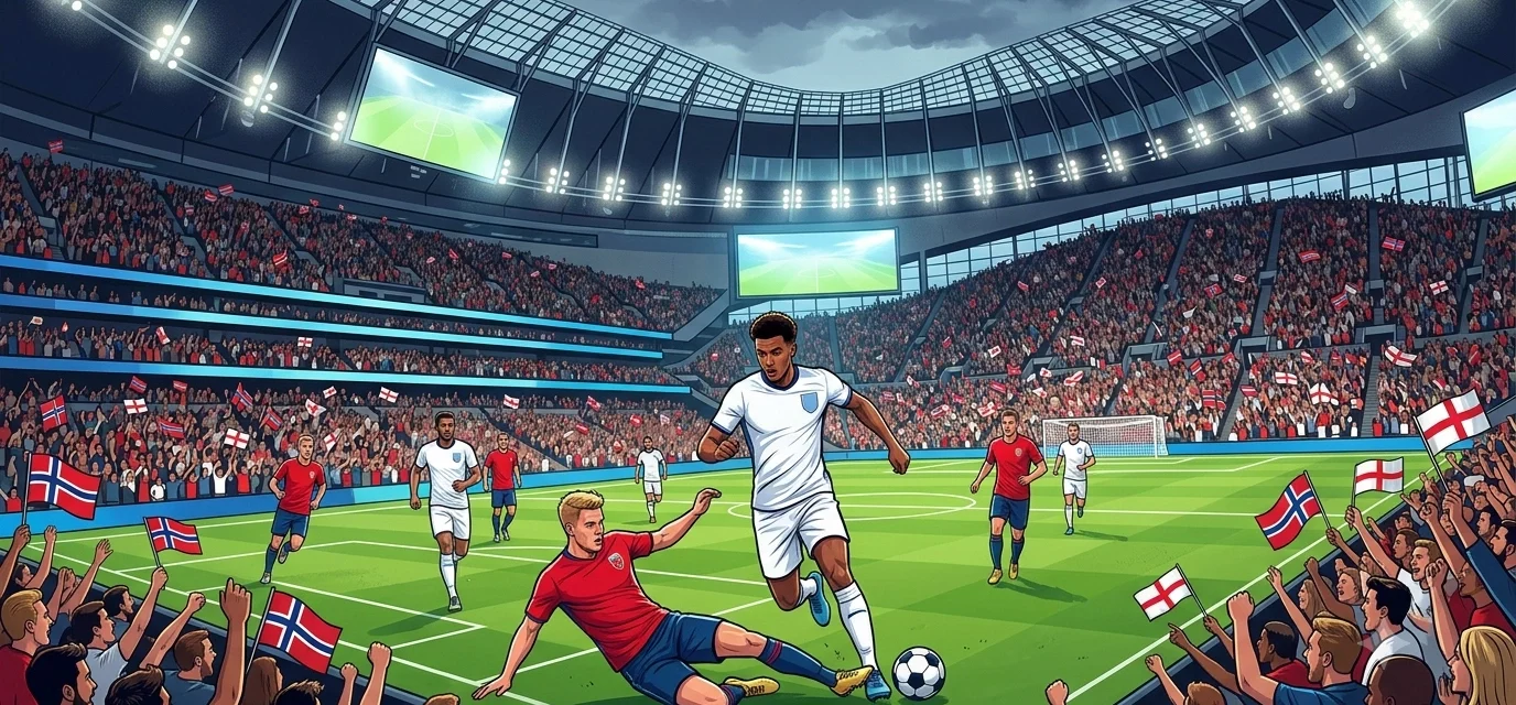 Prediksi Pertandingan Norway vs England