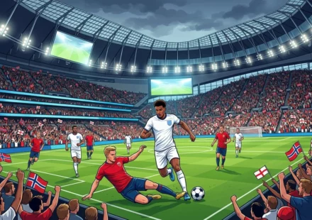 Prediksi Pertandingan Norway vs England