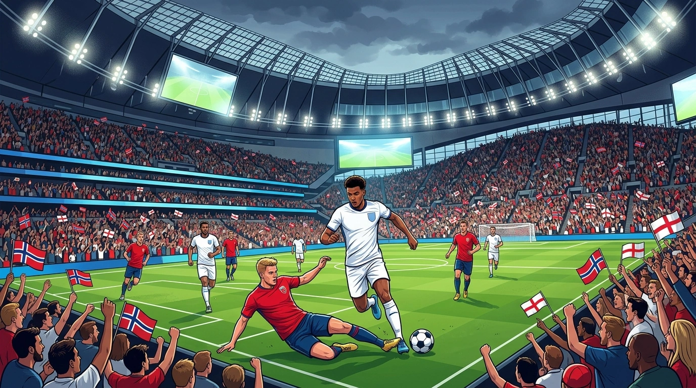 Prediksi Pertandingan Norway vs England