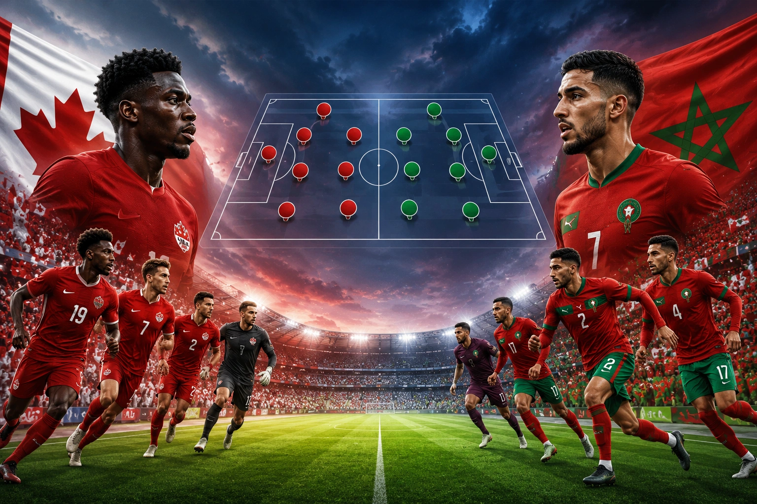 Prediksi Pertandingan dan Susunan Canada vs Morocco