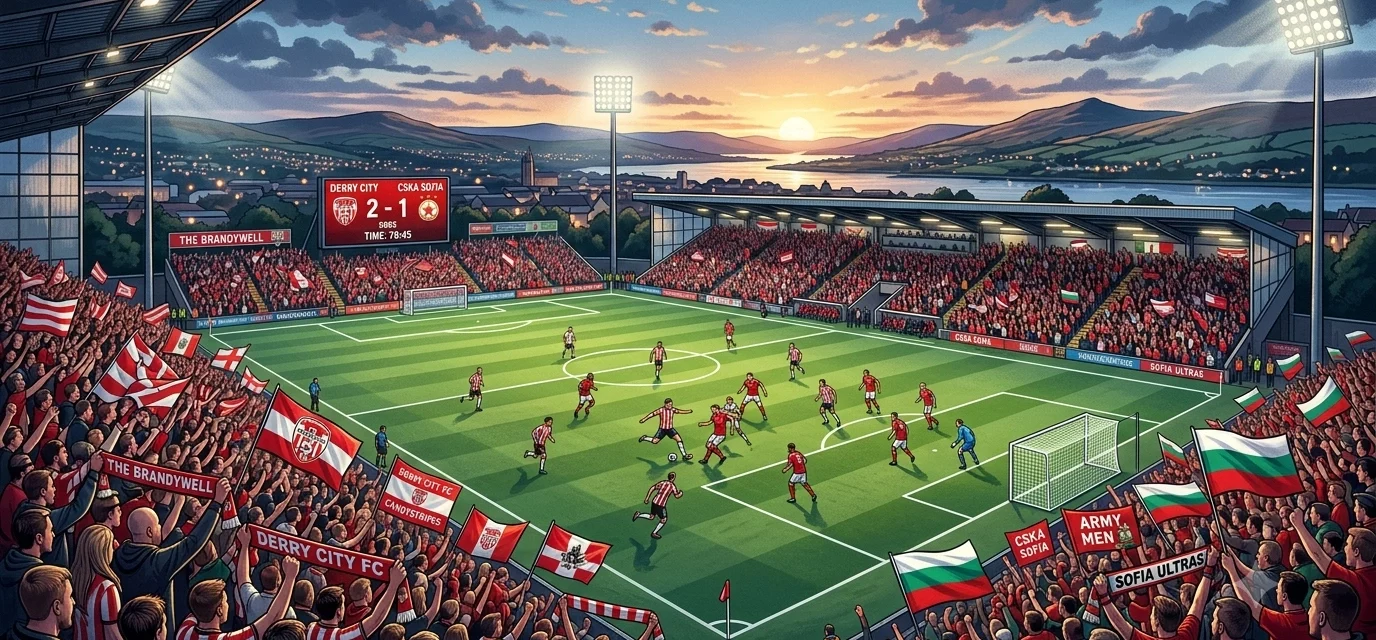 Prediksi Skor Derry City vs CSKA Sofia