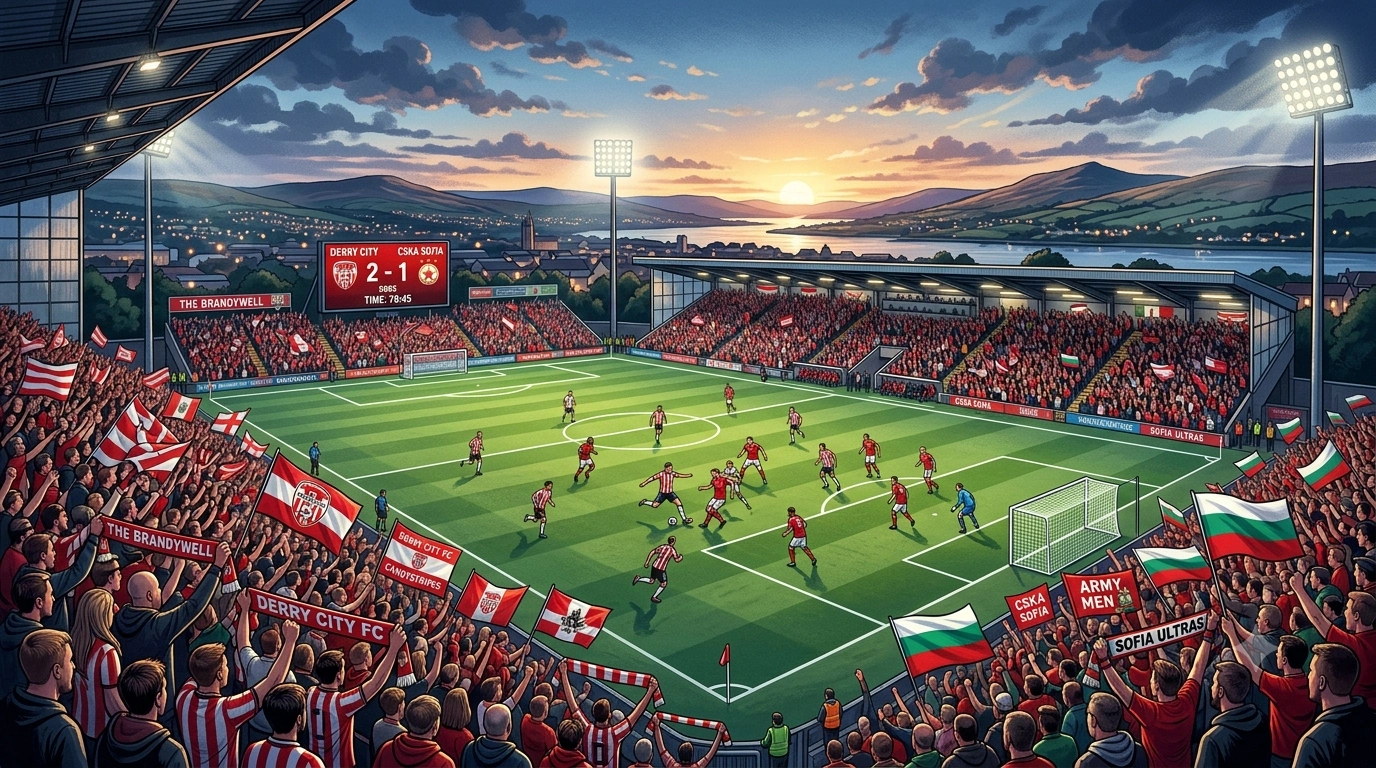 Prediksi Skor Derry City vs CSKA Sofia