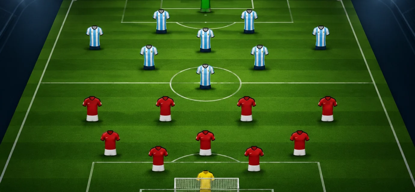 Prediksi Susunan Pemain Argentina vs Egypt