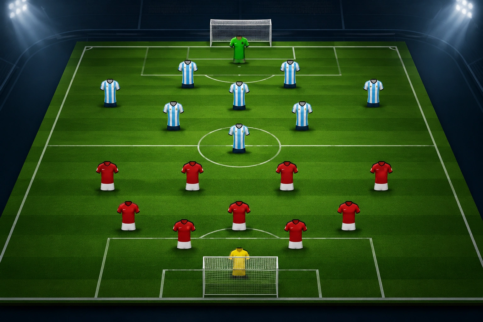 Prediksi Susunan Pemain Argentina vs Egypt