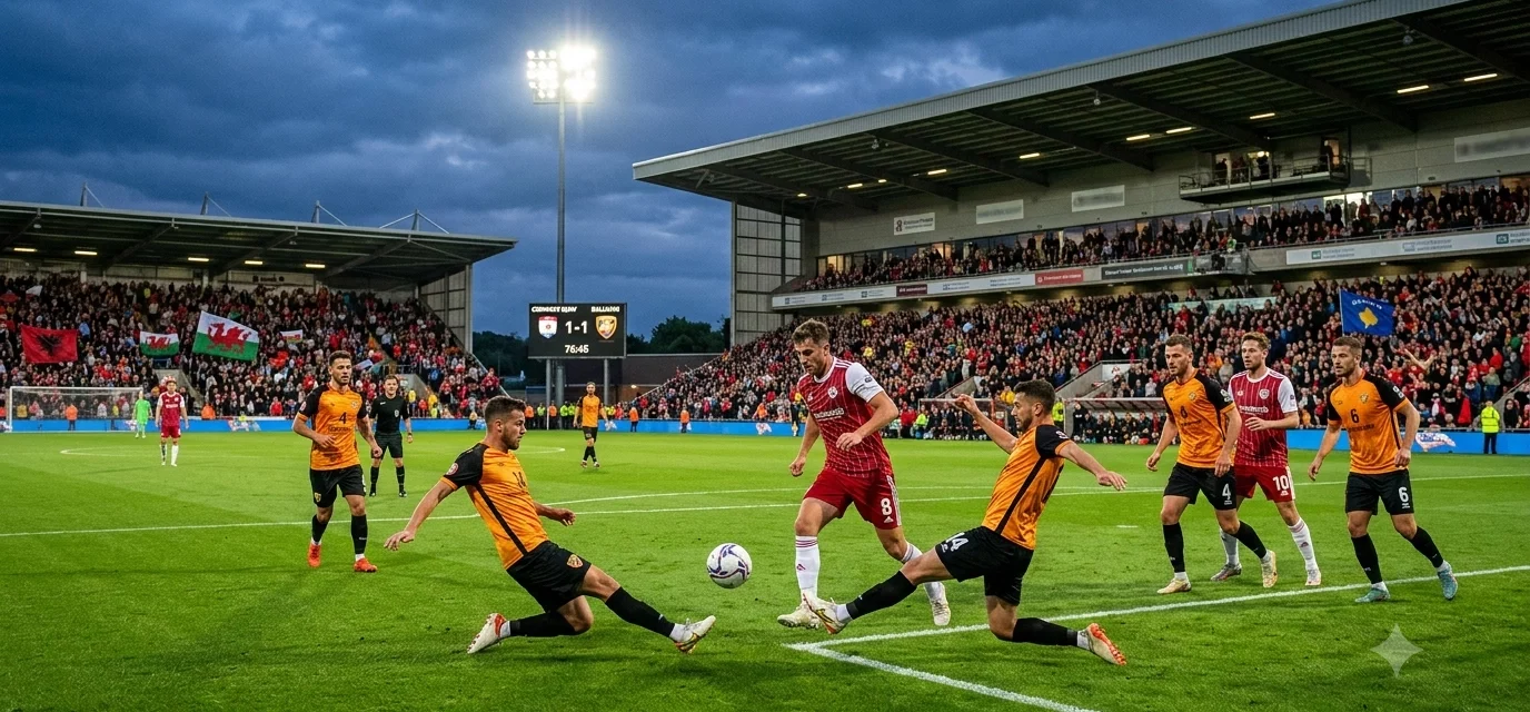 Prediksi Susunan Pemain Connah's Quay Nomads vs KF Ballkani