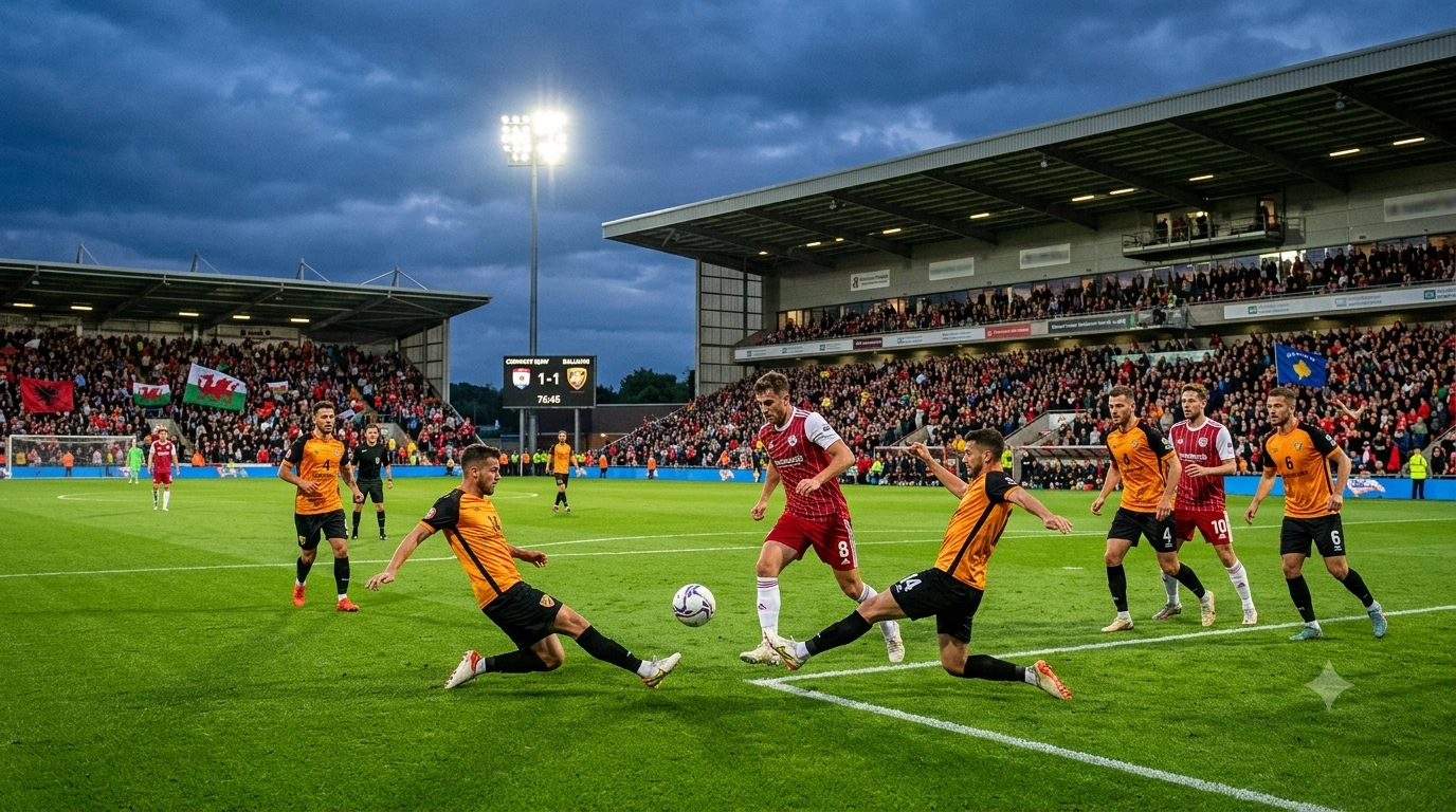Prediksi Susunan Pemain Connah's Quay Nomads vs KF Ballkani