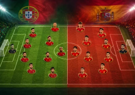 Prediksi Susunan Pemain Portugal vs Spain