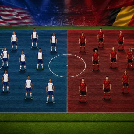 Prediksi Susunan Pemain USA vs Belgium