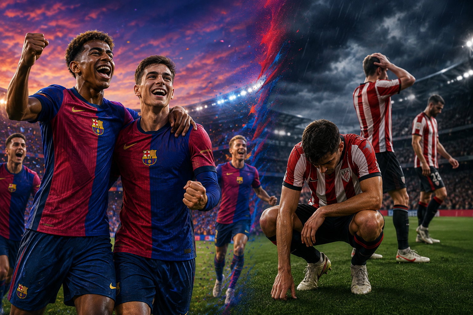 Hasil Barcelona Vs Bilbao