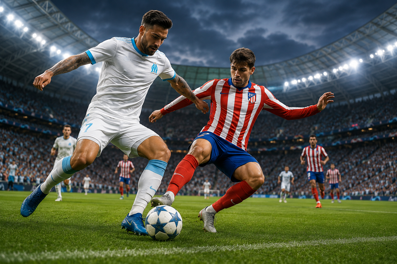 Hasil Marseille Vs Atlético Madrid
