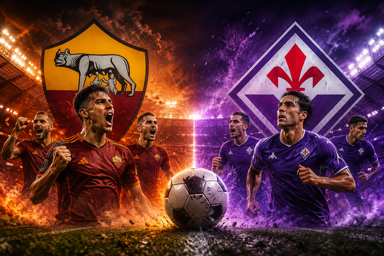 Hasil Roma Vs Fiorentina