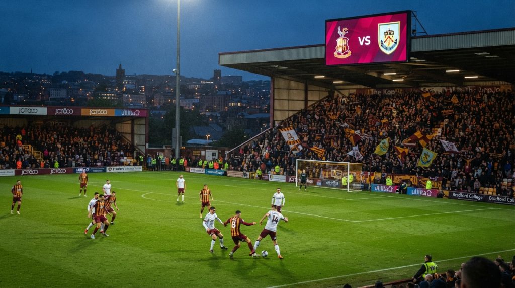 Statistik Pertandingan Bradford City vs Burnley