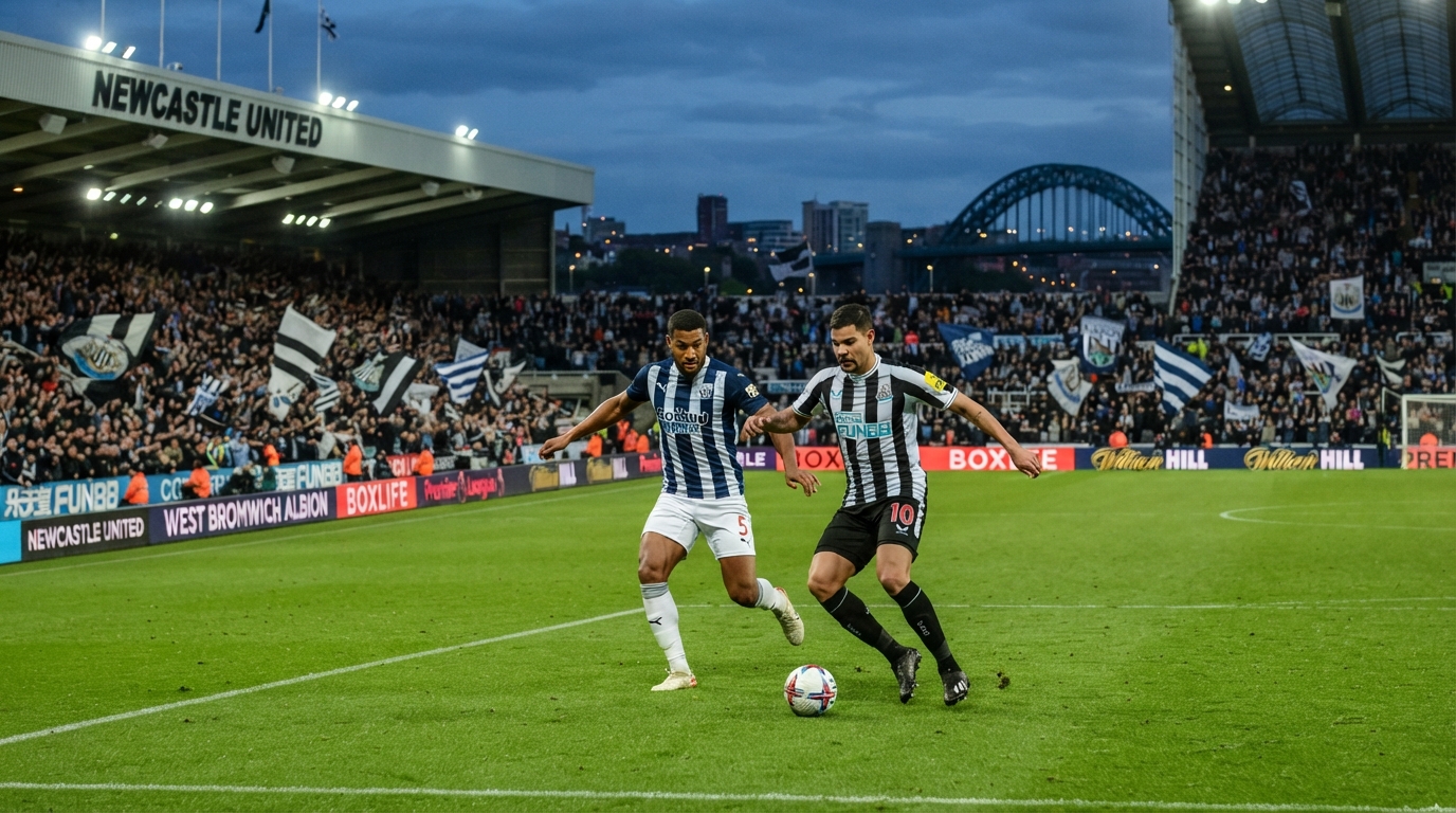 Statistik Pertandingan Newcastle United vs West Bromwich Albion