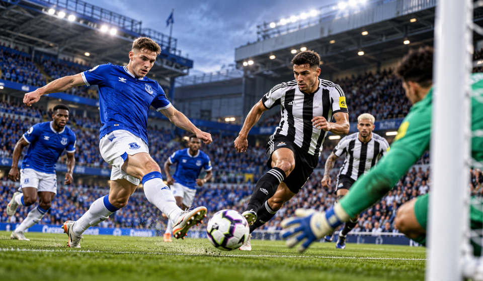 Hasil Pertandingan Everton Vs Newcastle