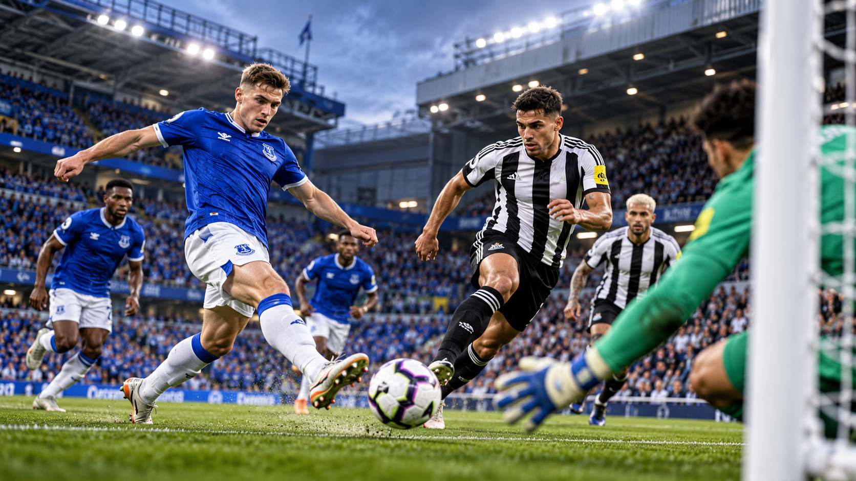 Hasil Pertandingan Everton Vs Newcastle