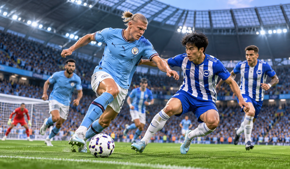 Hasil Pertandingan Man City Vs Brighton
